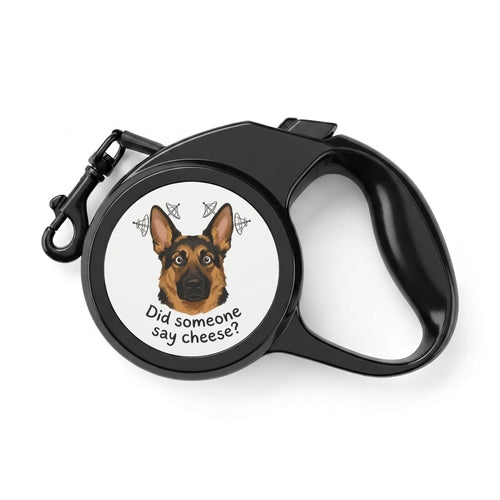 Retractable Dog Leash - German Shepherd Design