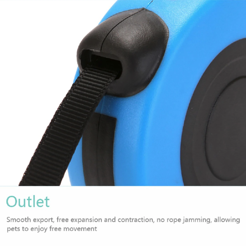 Automatic Retractable Dog Leash - 16.5ft