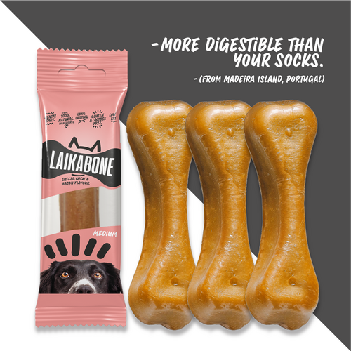 Cheese & Ham/Bacon Dog Chews (Box)