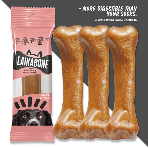 Cheese & Ham/Bacon Dog Chews (Box)