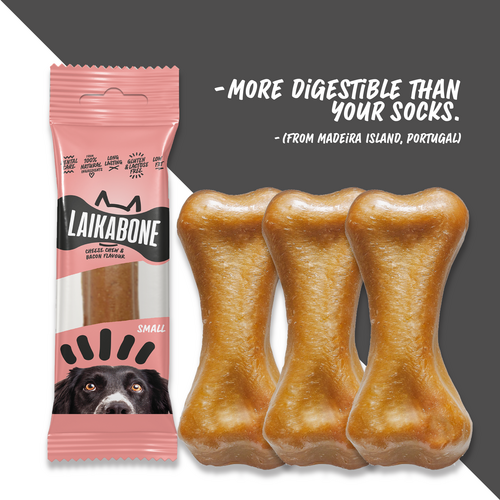 Cheese & Ham/Bacon Dog Chews (Box)