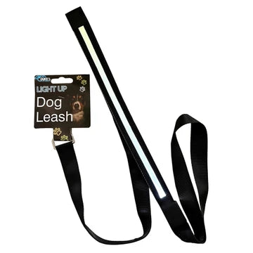 Laisse pour chien à LED lumineuse pour les promenades nocturnes