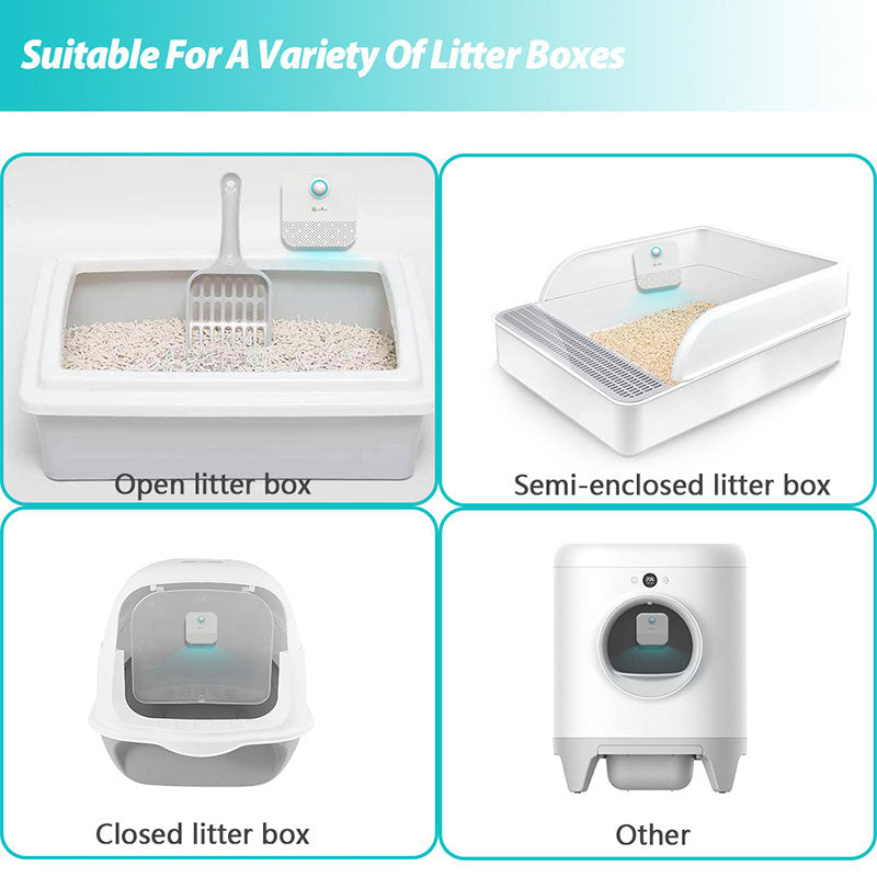 Smart Cat Litter Box Odor Purifier
