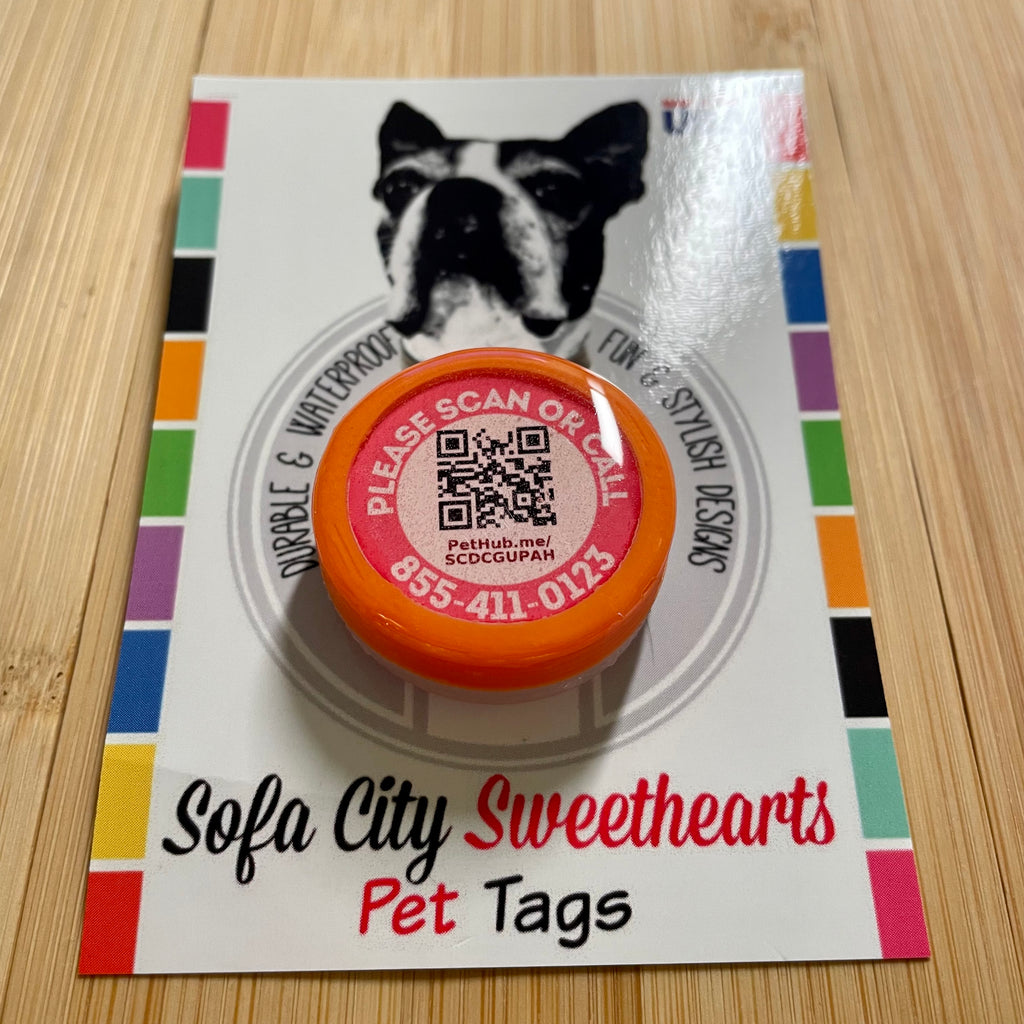 Wholesale QR Code Pet ID Tags - Pack of 10