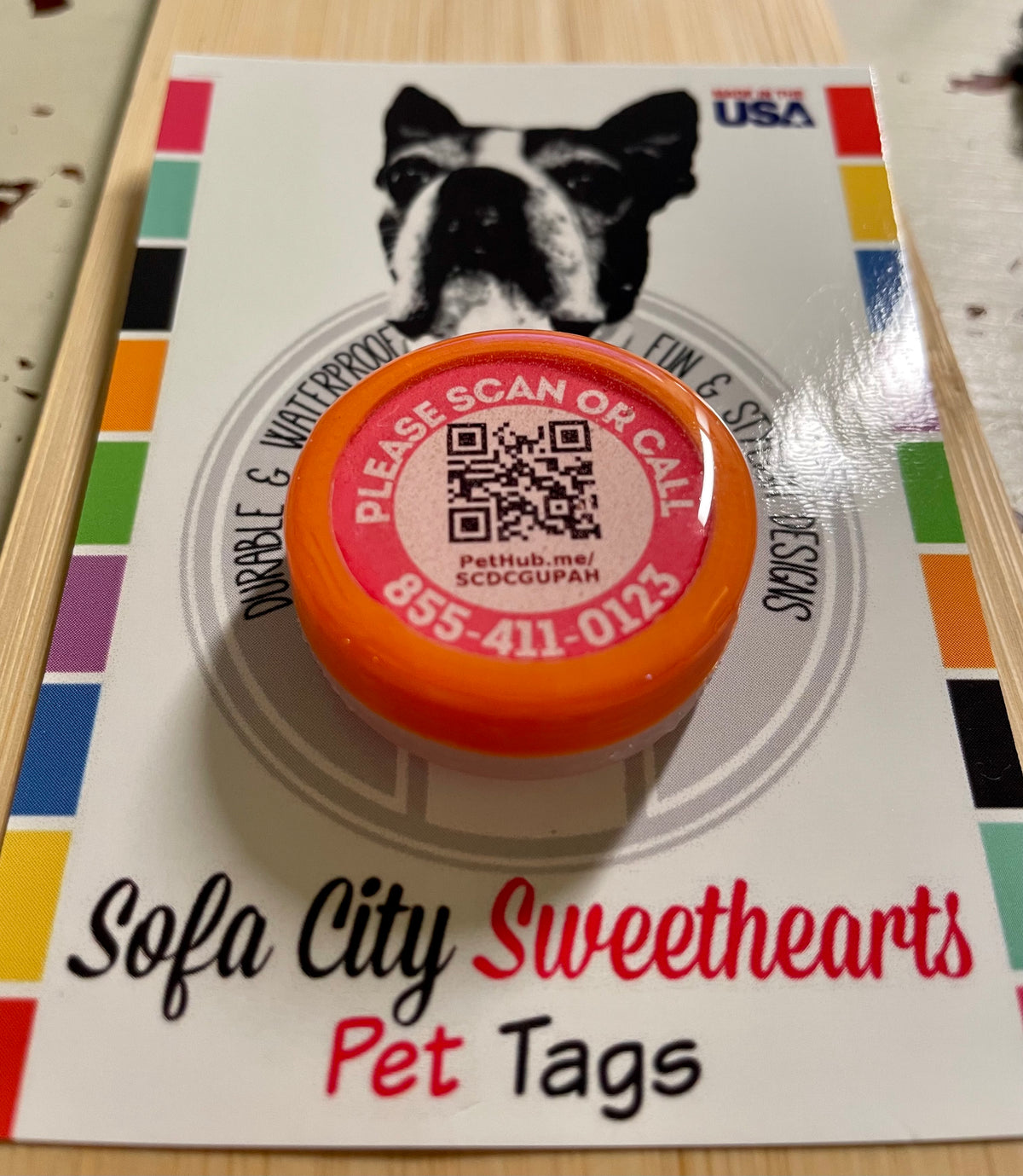 Wholesale QR Code Pet ID Tags - Pack of 20