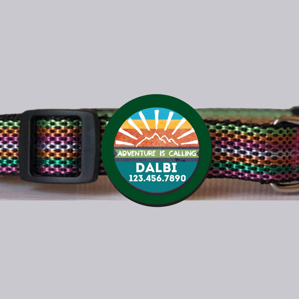 Adventure Is Calling Silent Pet ID Tag