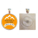 "Adventure Is Out There" Personalized Pet ID Tag