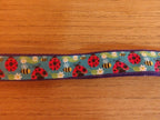Ladybug Martingale Dog Collar