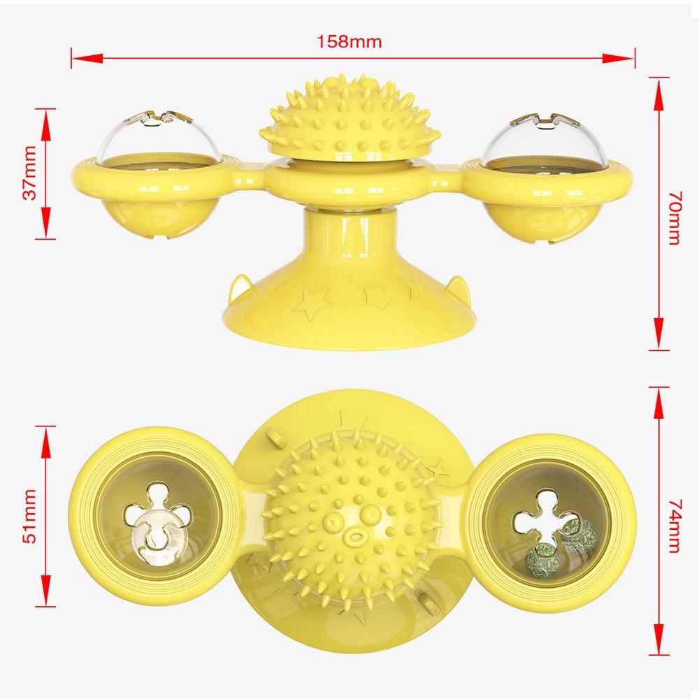 Cats Whirling LED Ball Toy