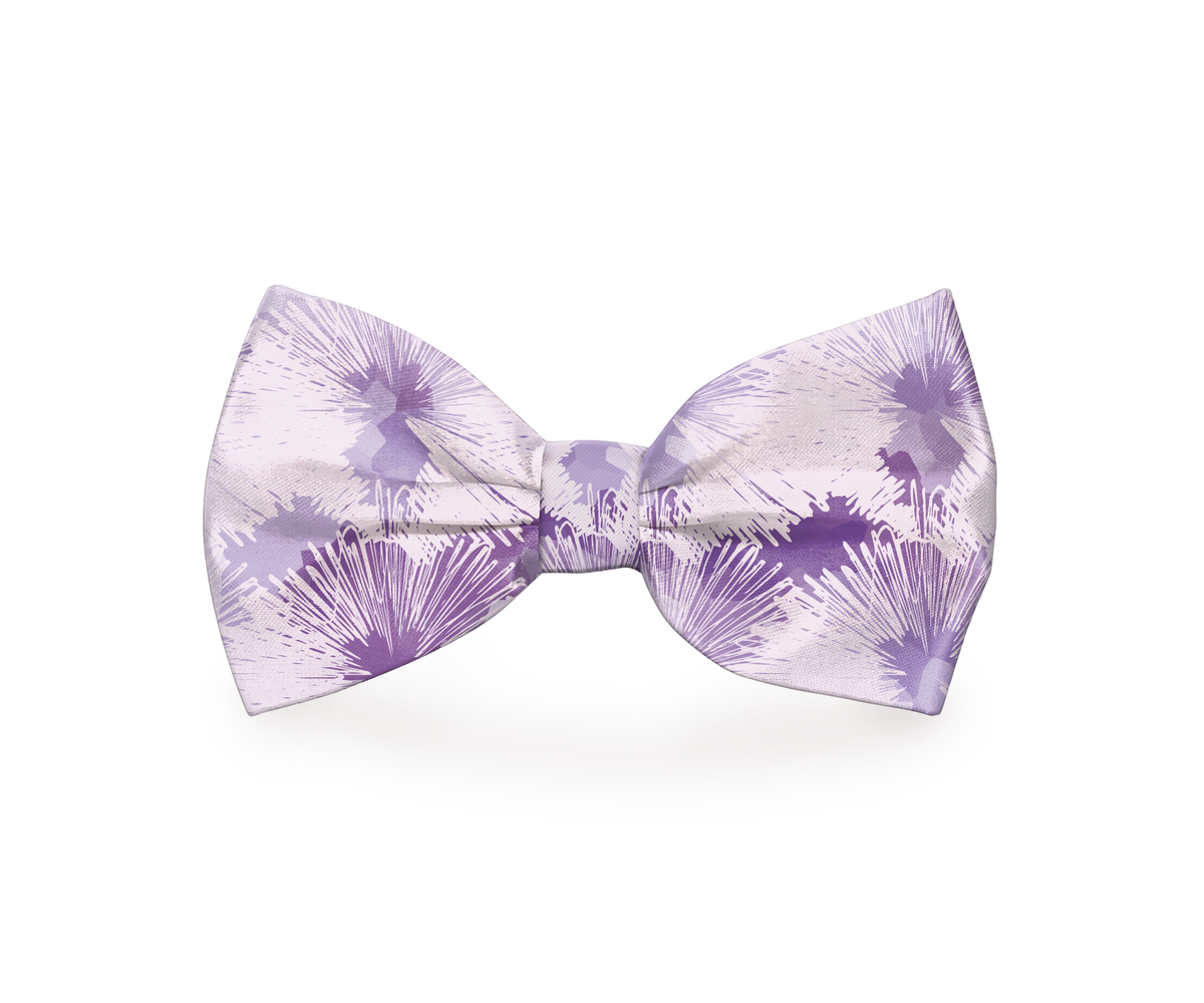 Nœud papillon pour chien Purple Sky