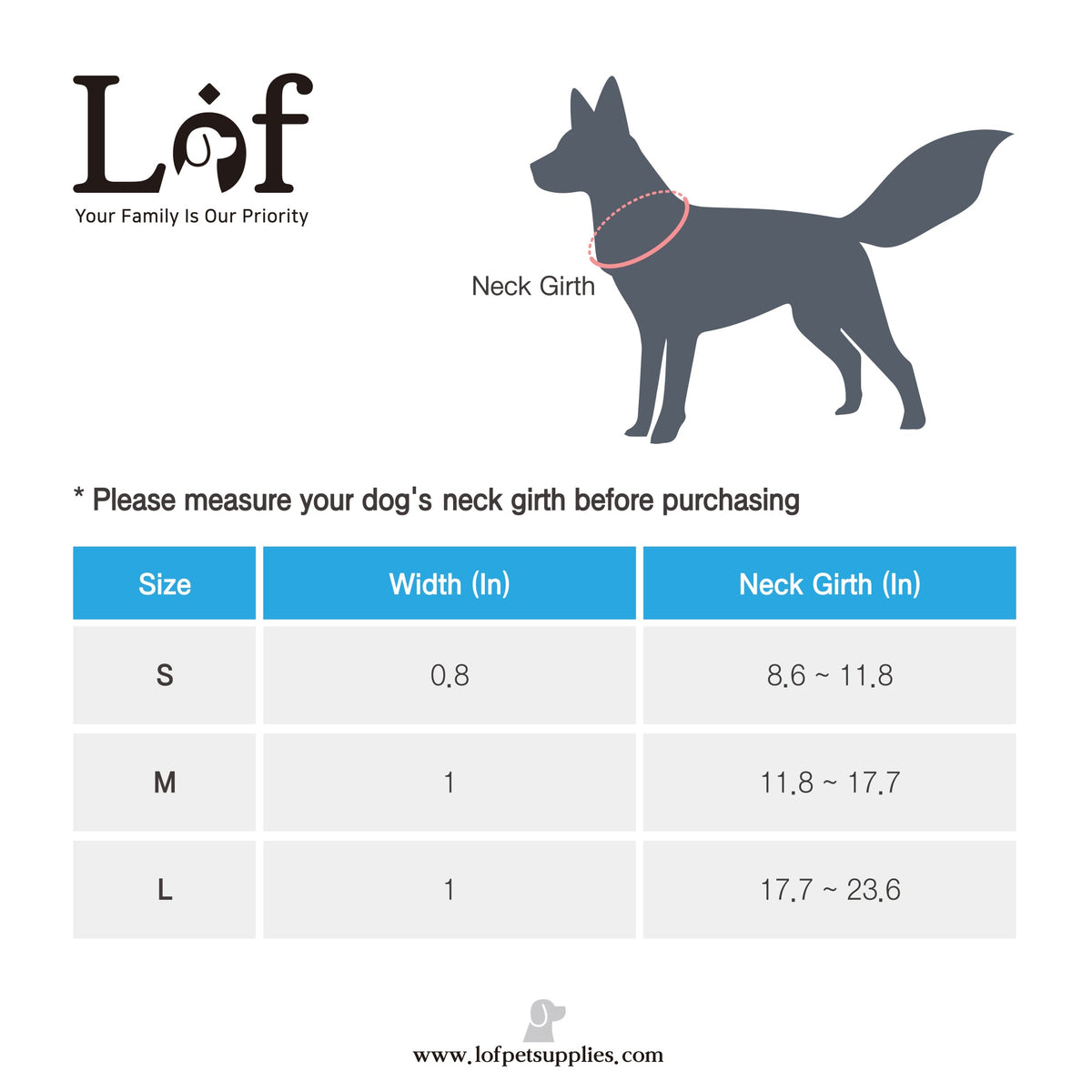 Lof Everyday Dog Collar